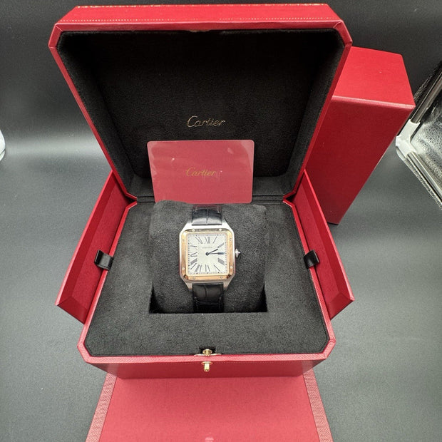 Cartier Santos-Dumont XL W2SA0017 Hand-Wound, 2020 Full Set
