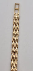 Vintage Omega 9ct Gold Ladies Watch on Gold Bracelet, 1967