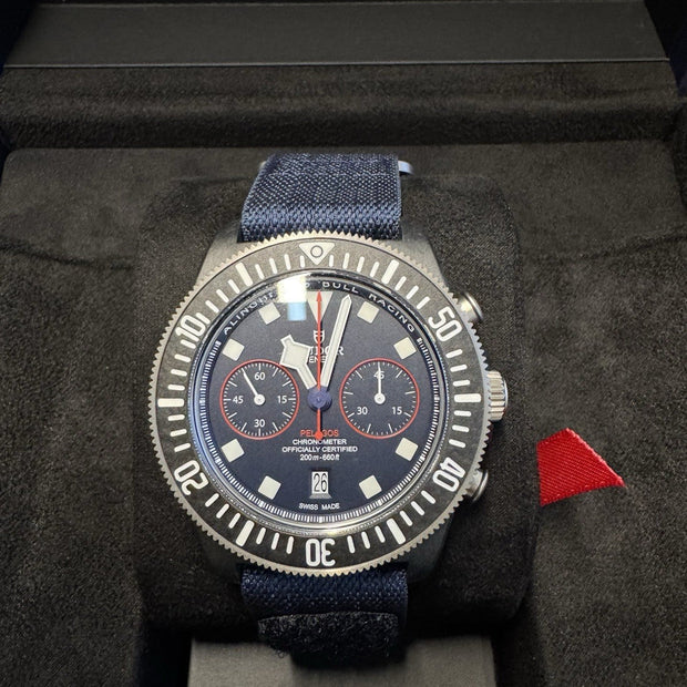 Tudor Pelagos FXD Chrono Alinghi M25807KN-0001 43mm, Unworn