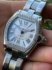 Cartier Roadster 2510 Diamond Bezel Automatic Steel