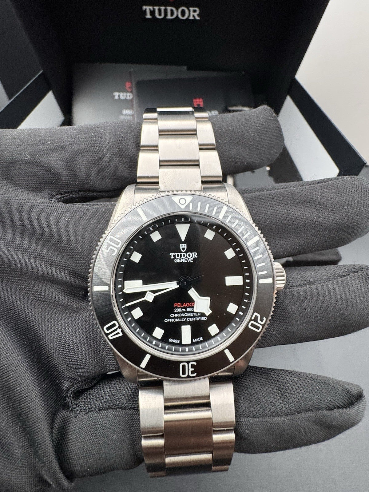 Tudor Pelagos 39 25407N Titanium Black Dial Automatic, Box & Papers