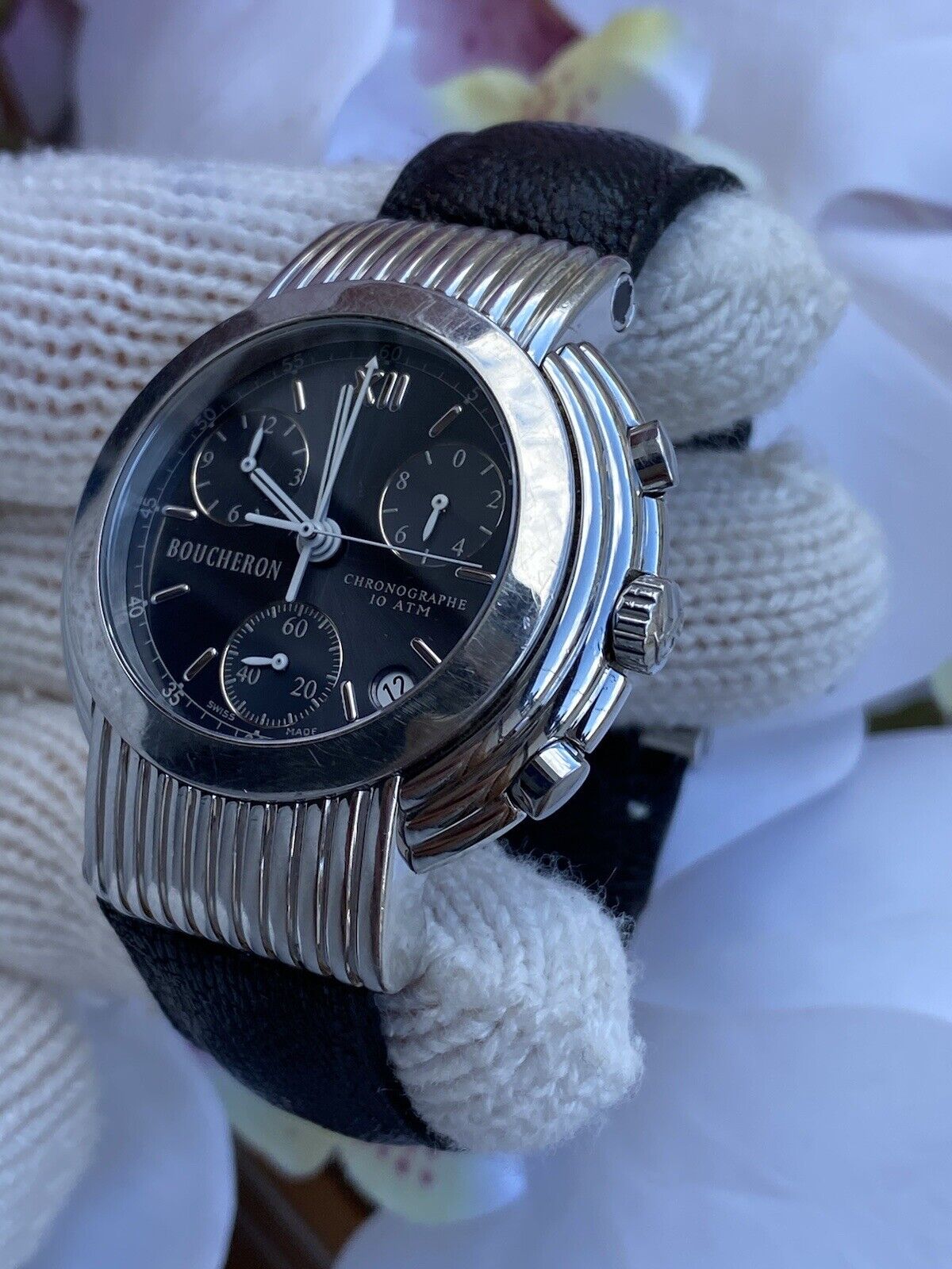 Boucheron Reflet Solis Chronograph Quartz 40mm
