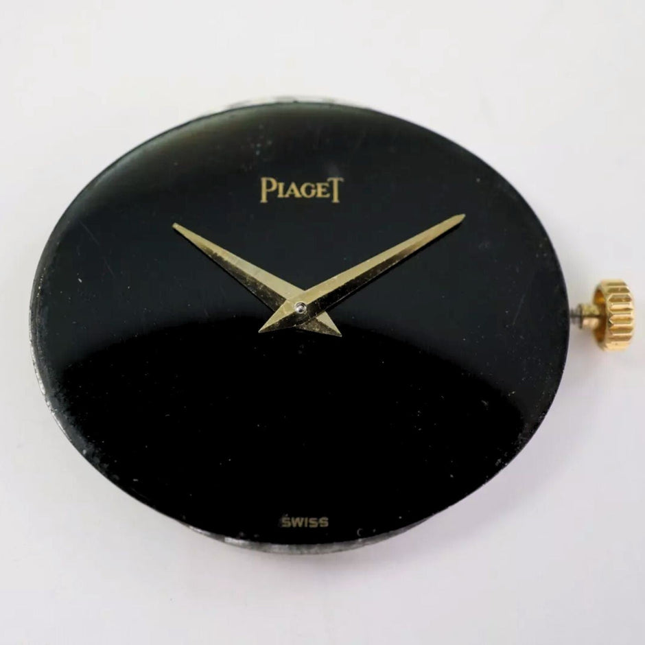 Vintage Piaget 9802 18K Yellow Gold Ladies Watch, 1980s