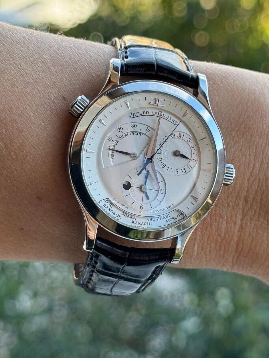Jaeger-LeCoultre Master Control Geographic Dual Time 38mm