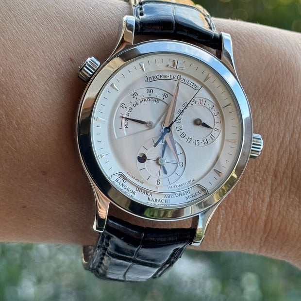Jaeger-LeCoultre Master Control Geographic Dual Time 38mm