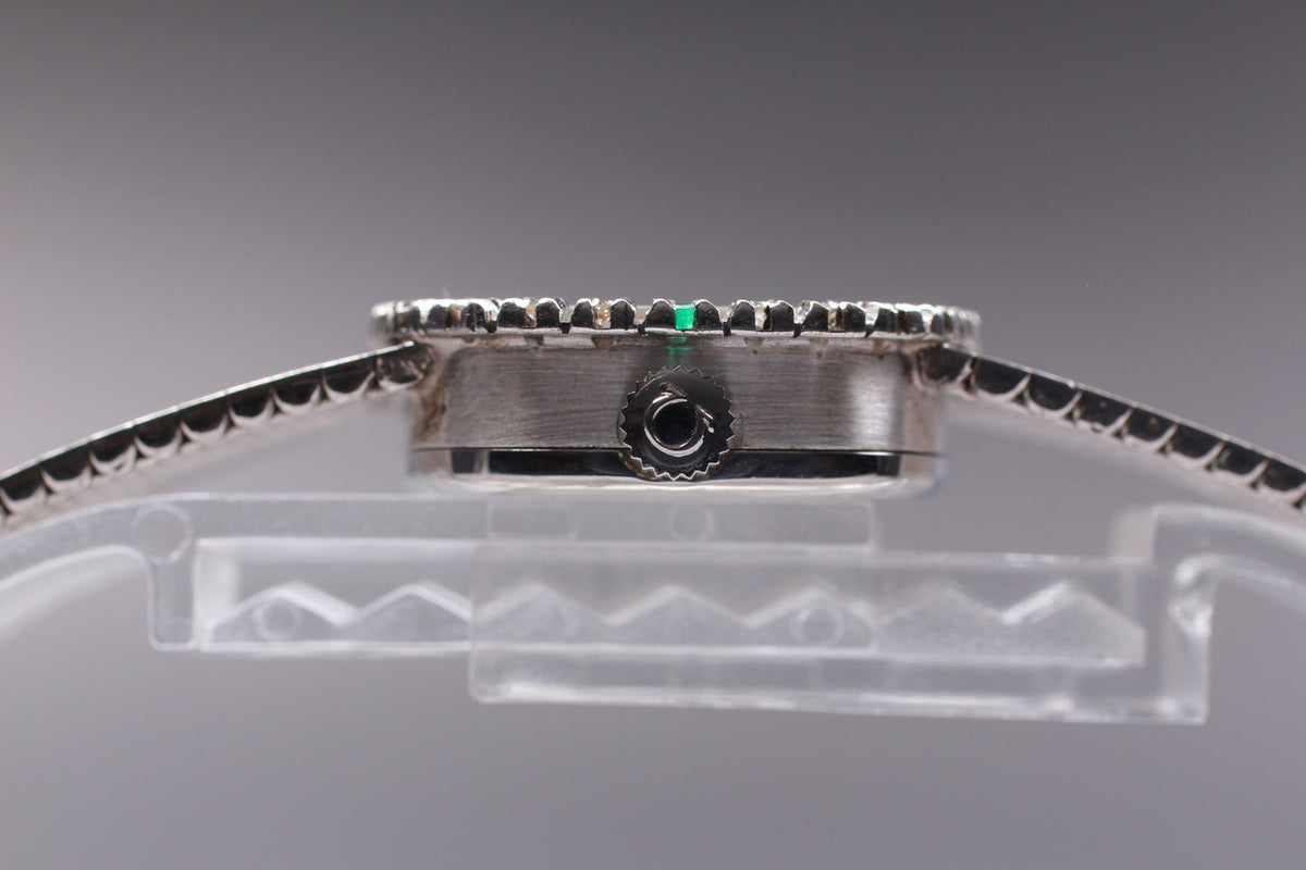 Vintage Omega Genève Diamond Bezel Manual Wind 27mm, 1973