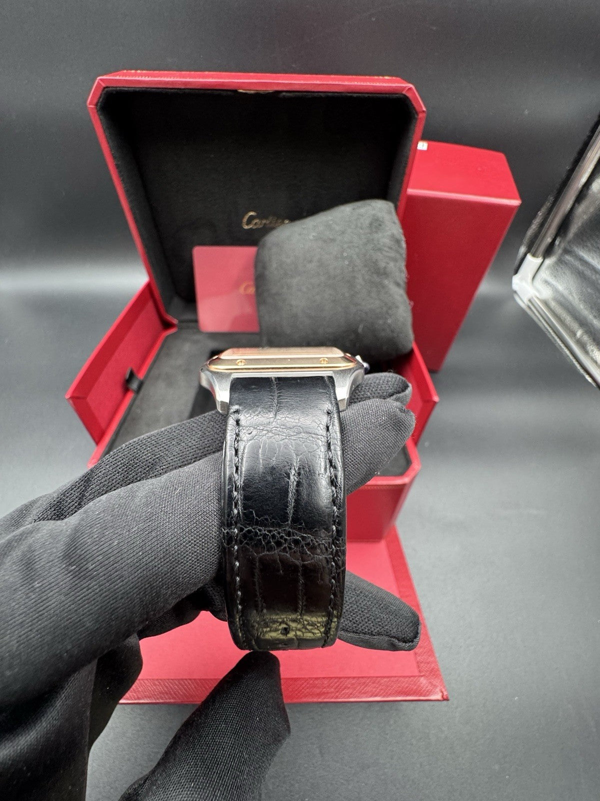 Cartier Santos-Dumont XL W2SA0017 Hand-Wound, 2020 Full Set