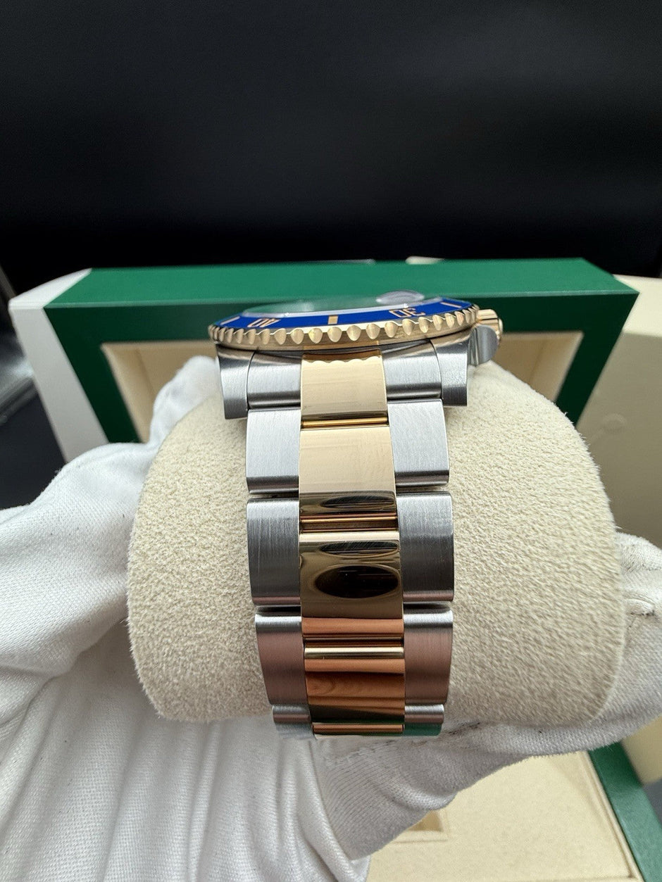 Rolex Submariner Date 126613LB Gold & Steel Blue Dial, Unworn