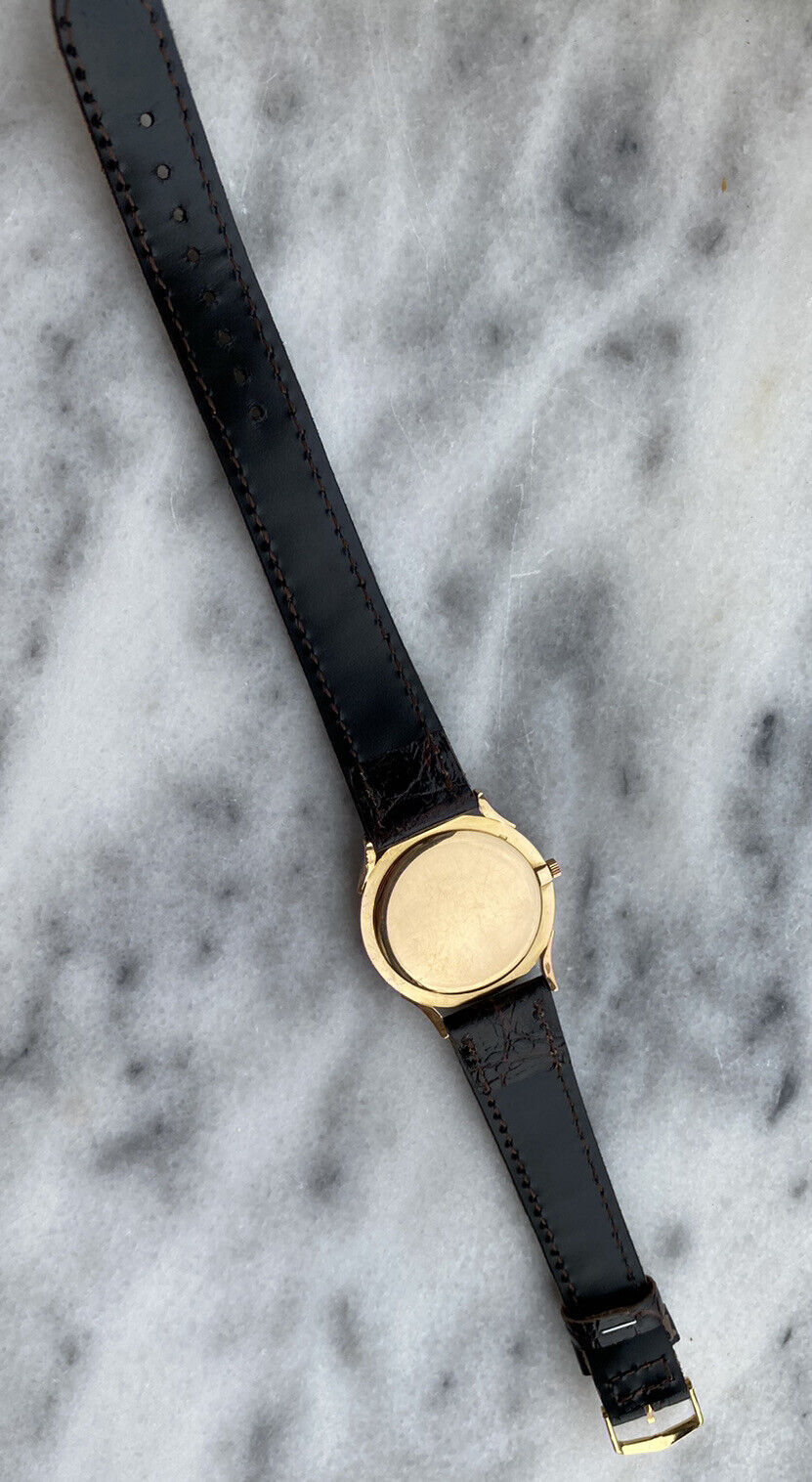 Vacheron Constantin 18K Rose Gold Manual Wind Dress Watch 31.5mm