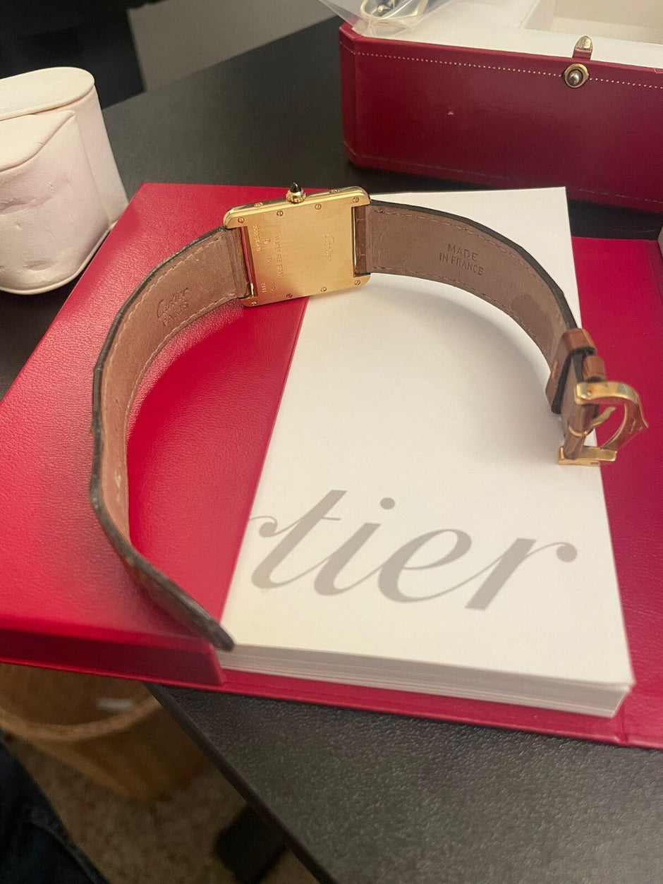 Cartier Tank Louis Cartier 2441, Serviced by Cartier 2025, Full Set
