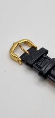 Must de Cartier Vendôme Vermeil Ladies Watch, Black Dial