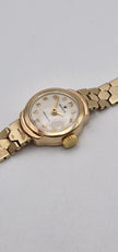 Vintage Rolex Precision 9ct Gold Ladies Watch, 1950s