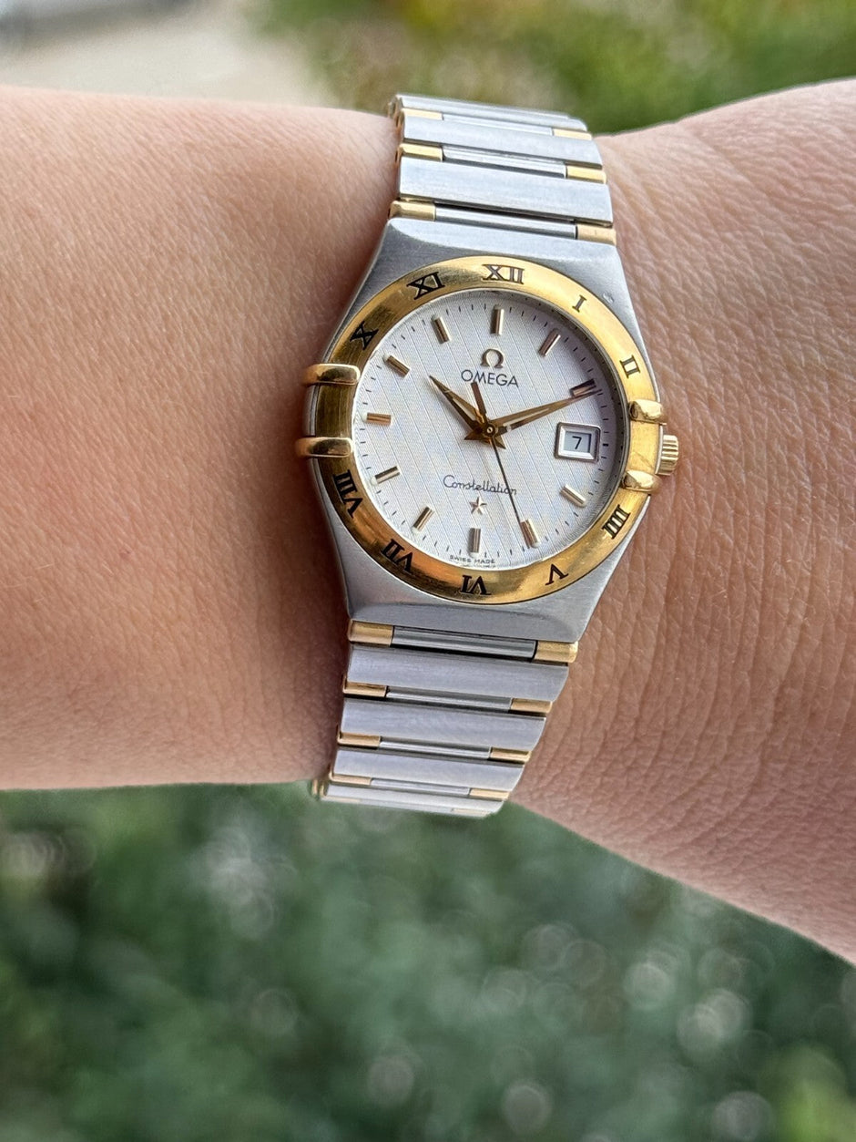 Omega Constellation 796.1201 Ladies Quartz Gold & Steel 27.5mm