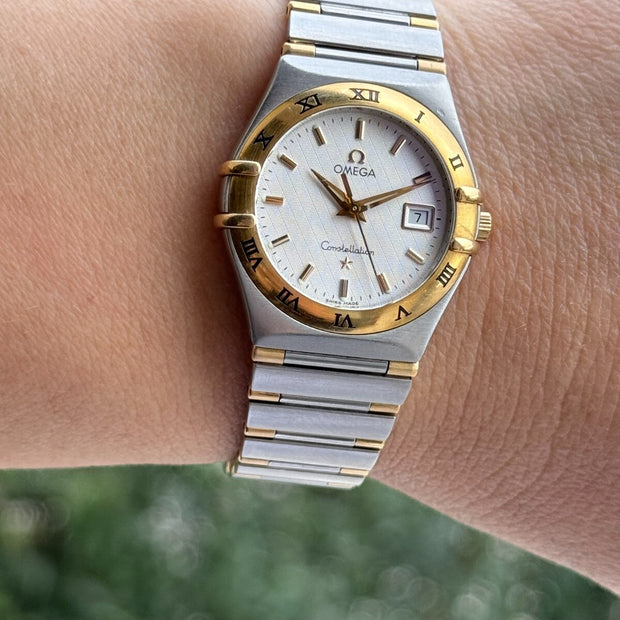 Omega Constellation 796.1201 Ladies Quartz Gold & Steel 27.5mm