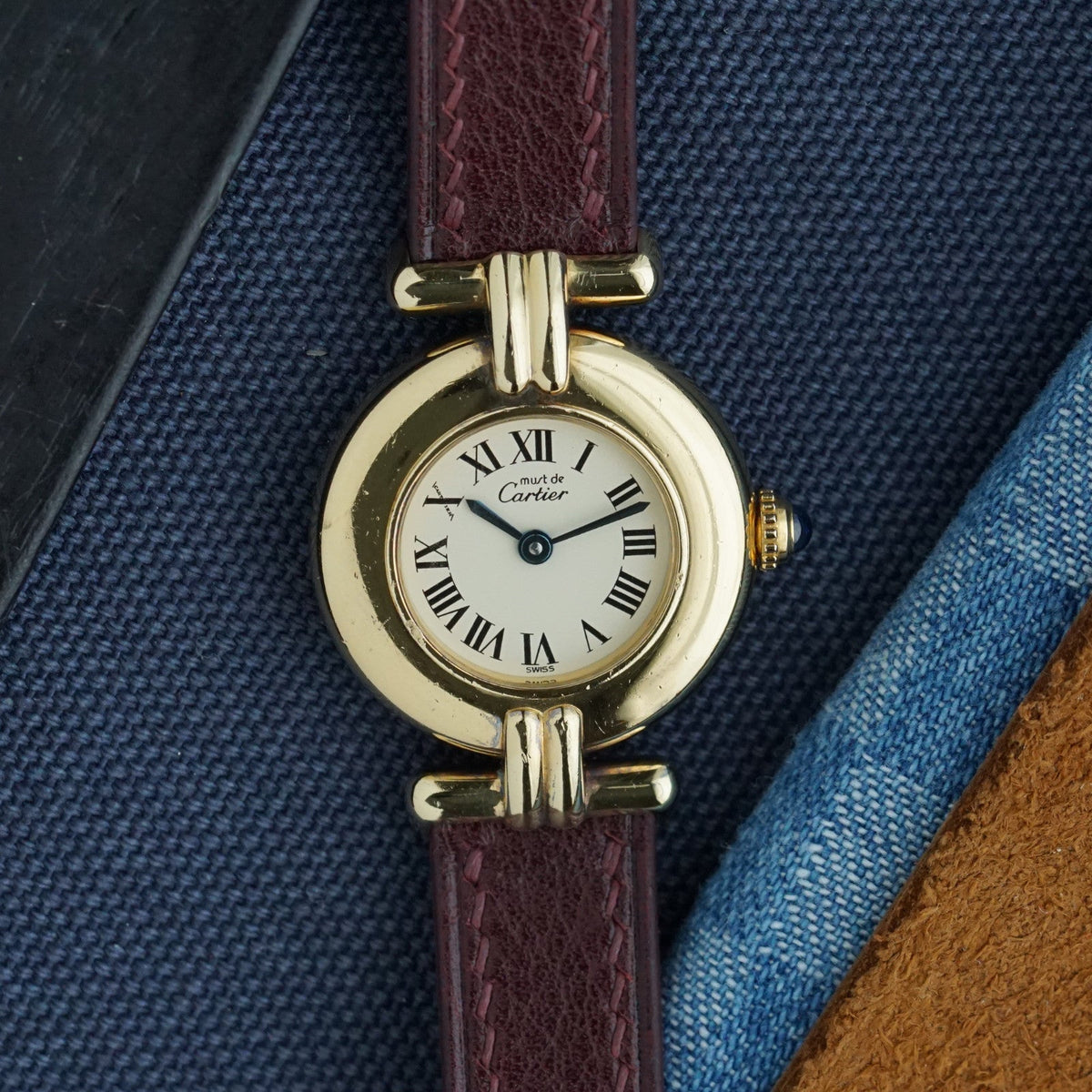 Must de Cartier Colisée Vermeil Quartz, 1990s