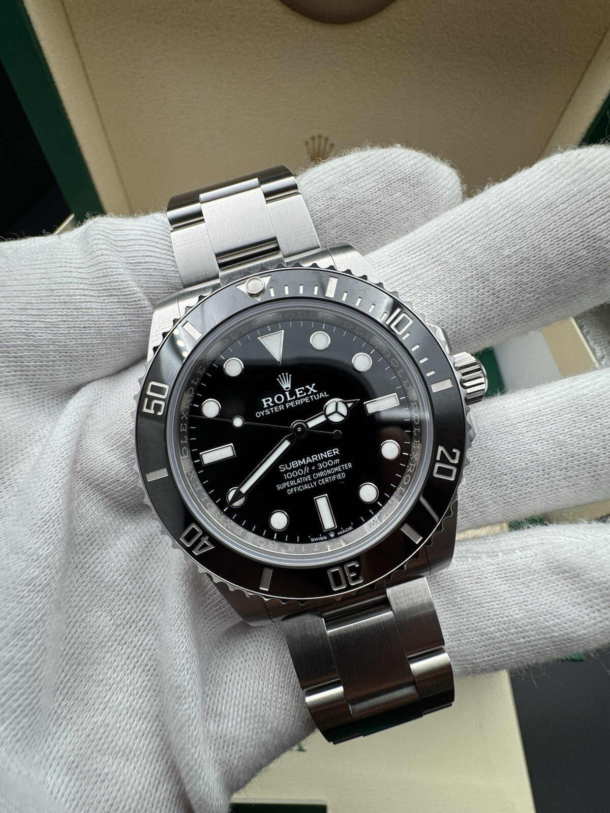 Rolex Submariner No-Date 124060 41mm Black Ceramic, Unworn