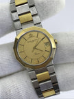 Baume & Mercier Riviera 5333.018 18K Gold & Steel Quartz 30mm