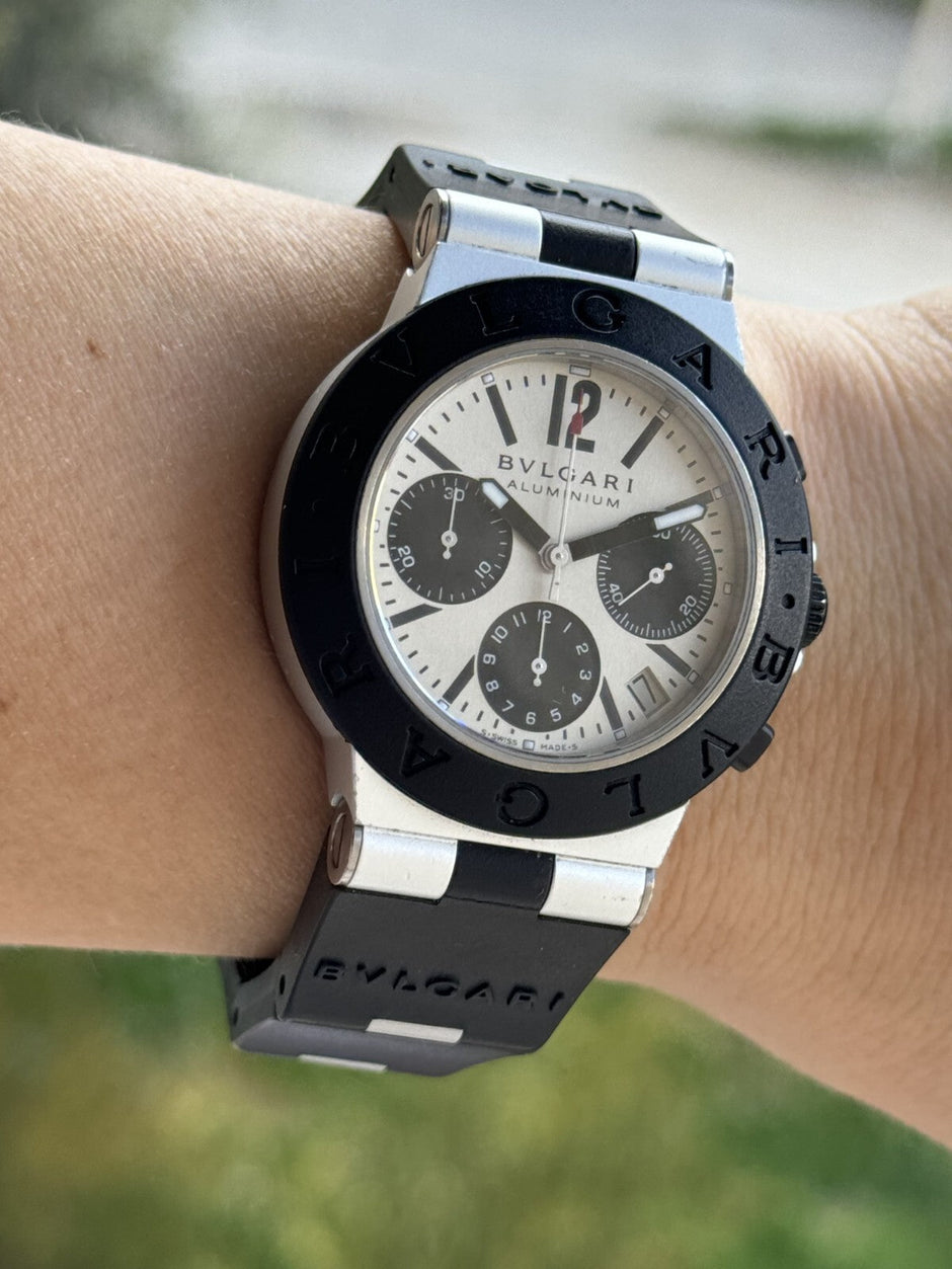 Bvlgari Diagono Aluminium AC 38 CA Automatic Chronograph 38mm