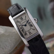 Cartier Tank Américaine 1713 18K White Gold Quartz Ladies