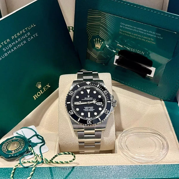 Rolex Submariner Date 126610LN 41mm Black Ceramic