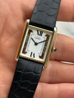Must de Cartier Tank Vermeil Tri-Colour Quartz 23.5x30.5mm