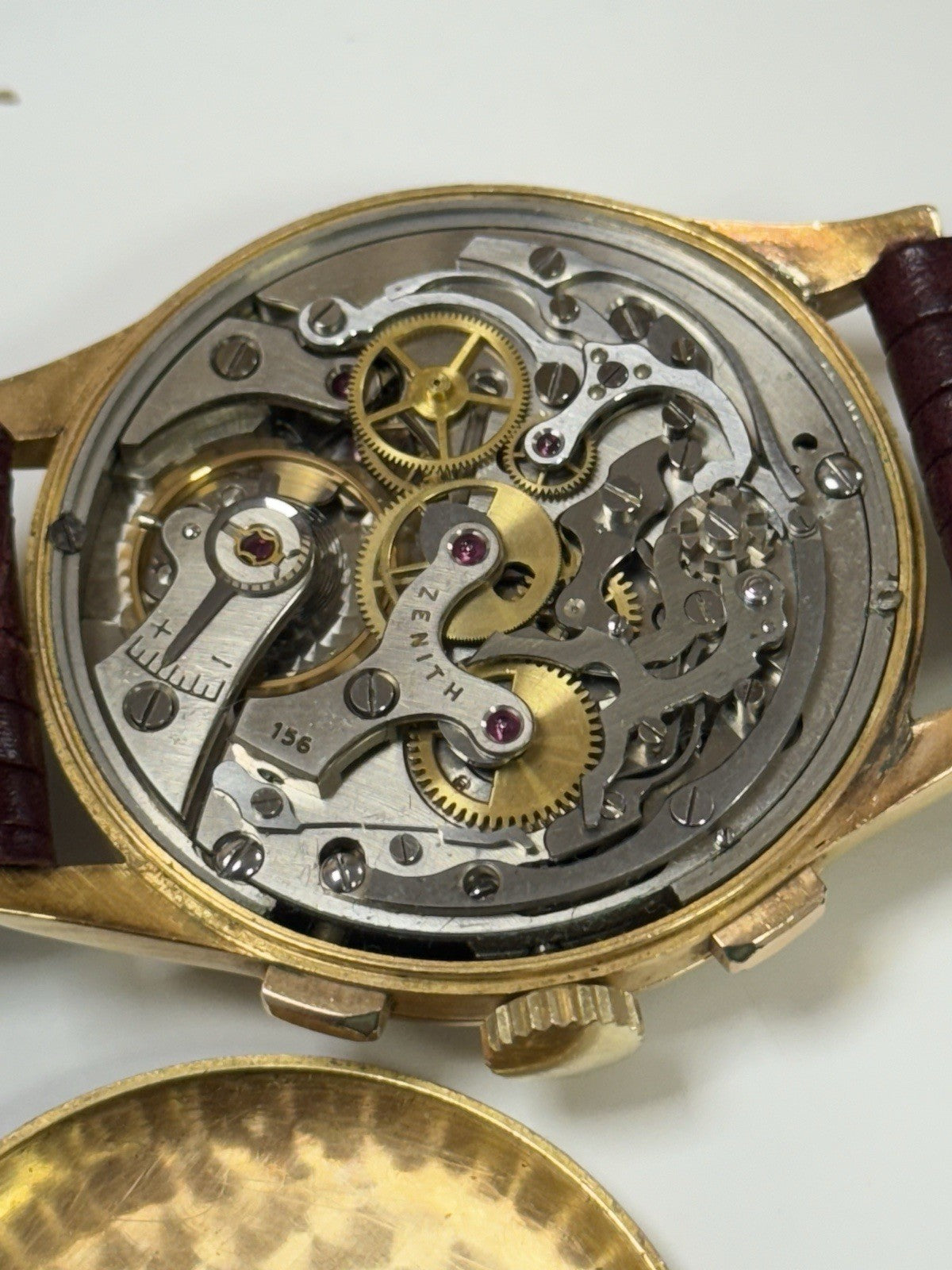 Vintage Zenith Chronograph Cal. 156 18K Gold 37.5mm