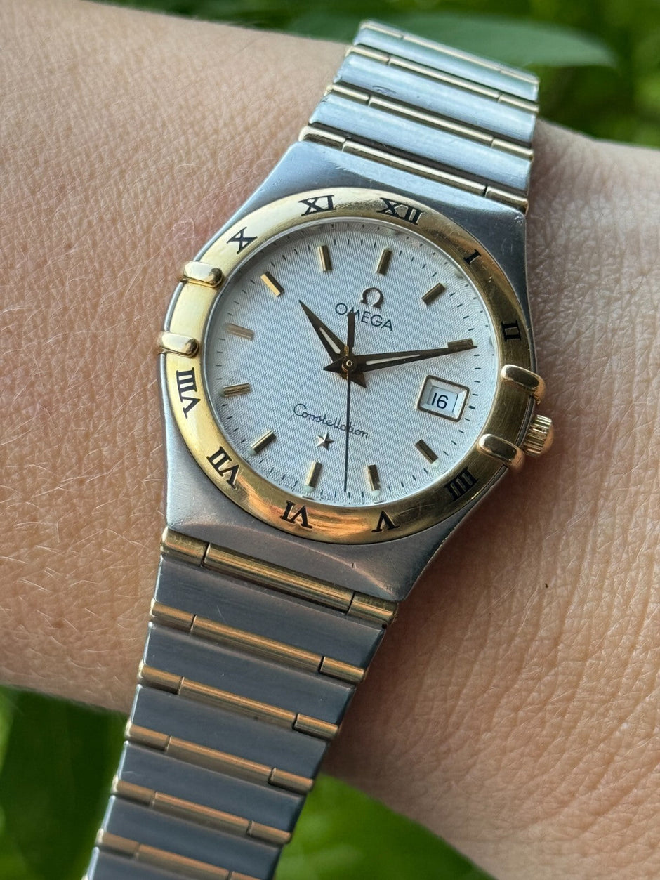 Omega Constellation 796.1201 Ladies Quartz Gold & Steel 28mm