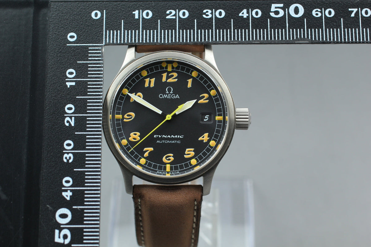 Vintage Omega Dynamic Cal. 1106 Automatic Black Dial 41mm