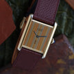Must de Cartier Tank Tricolor Dial Vermeil Manual Wind, 1980s