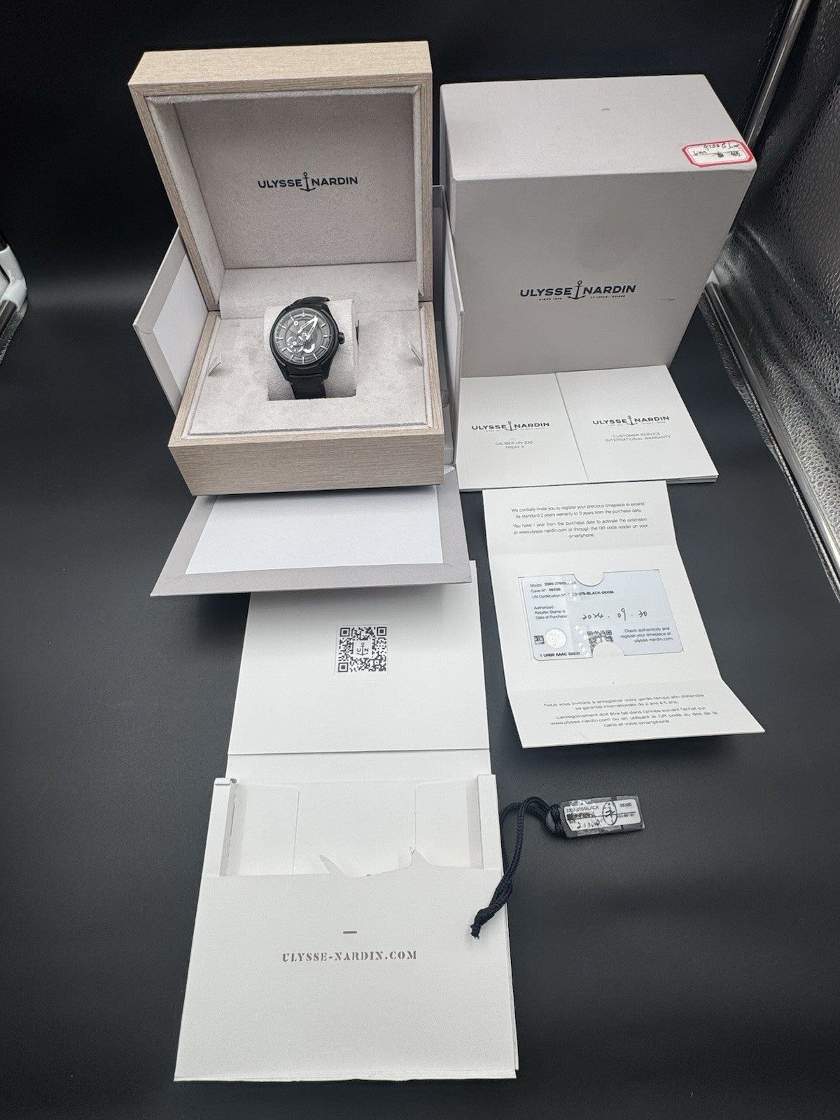 Ulysse Nardin Freak 2303-270.1 Black, 2024, Unworn Full Set