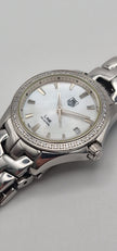 TAG Heuer Link Ladies Diamond Bezel 200m, with TAG Heuer Box