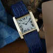 Cartier Tank Française W5000356 18K Yellow Gold Quartz 25mm