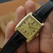 Vintage Jaeger-LeCoultre Club 200701 18K Gold Cushion Watch