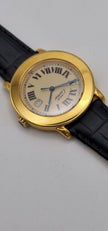 Must de Cartier Ronde Mid-Size Vermeil Gents Watch