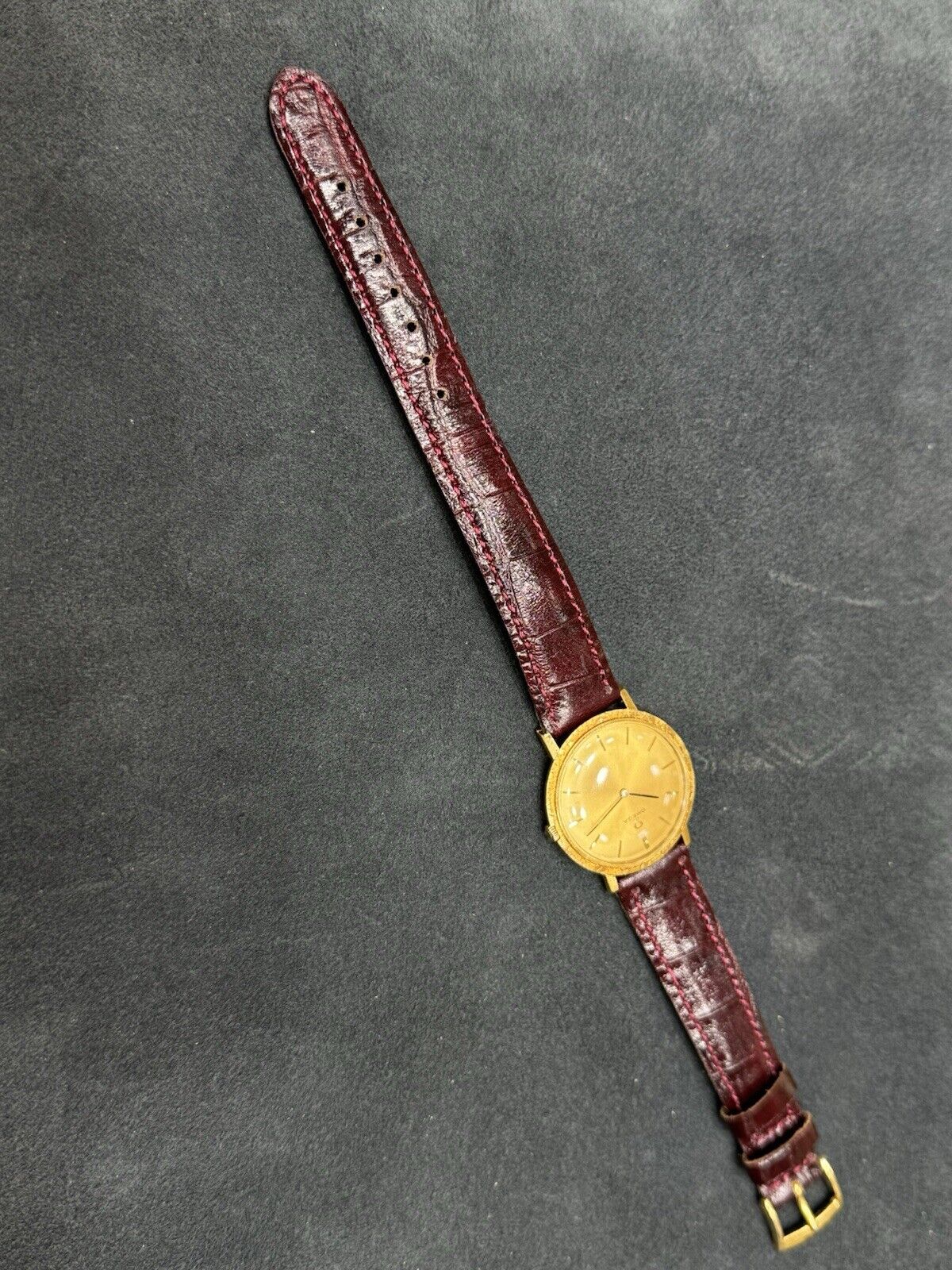 Omega 18K Gold Manual Wind Dress Watch Cal. 620, Vintage