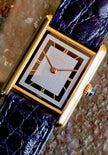 Must de Cartier Tank LM 590005 Vermeil Quartz 24x31mm