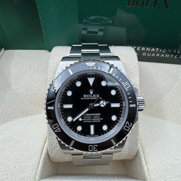 Rolex Submariner 41mm No-Date Black Ceramic 124060 | Unworn