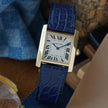 Cartier Tank Française W5000356 18K Yellow Gold Quartz 25mm