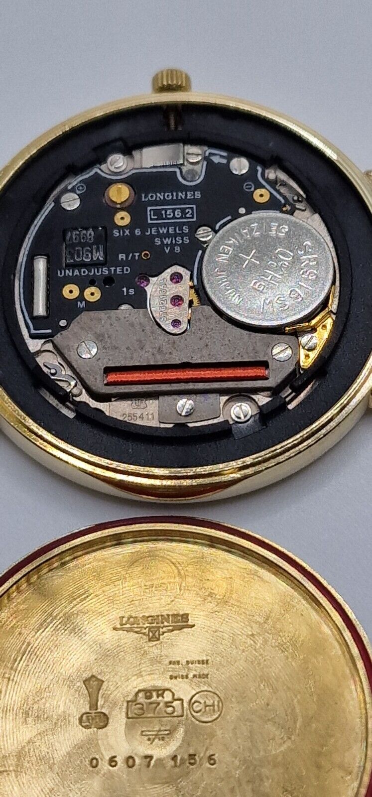 Vintage Longines Présence 9ct Gold Salmon Dial, Longines Box