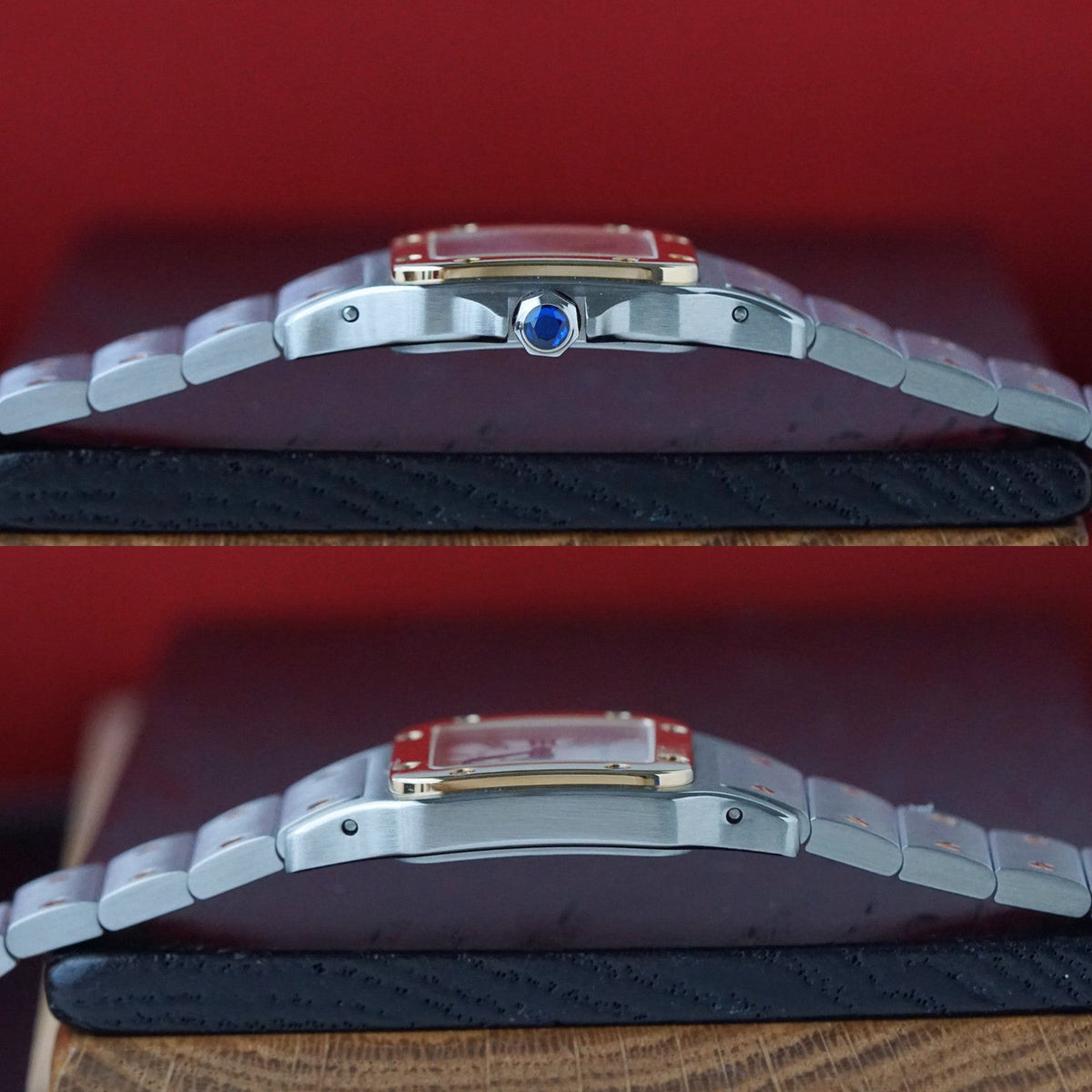 Cartier Santos Galbée Two-Tone Steel & Gold Quartz, 2008 Papers