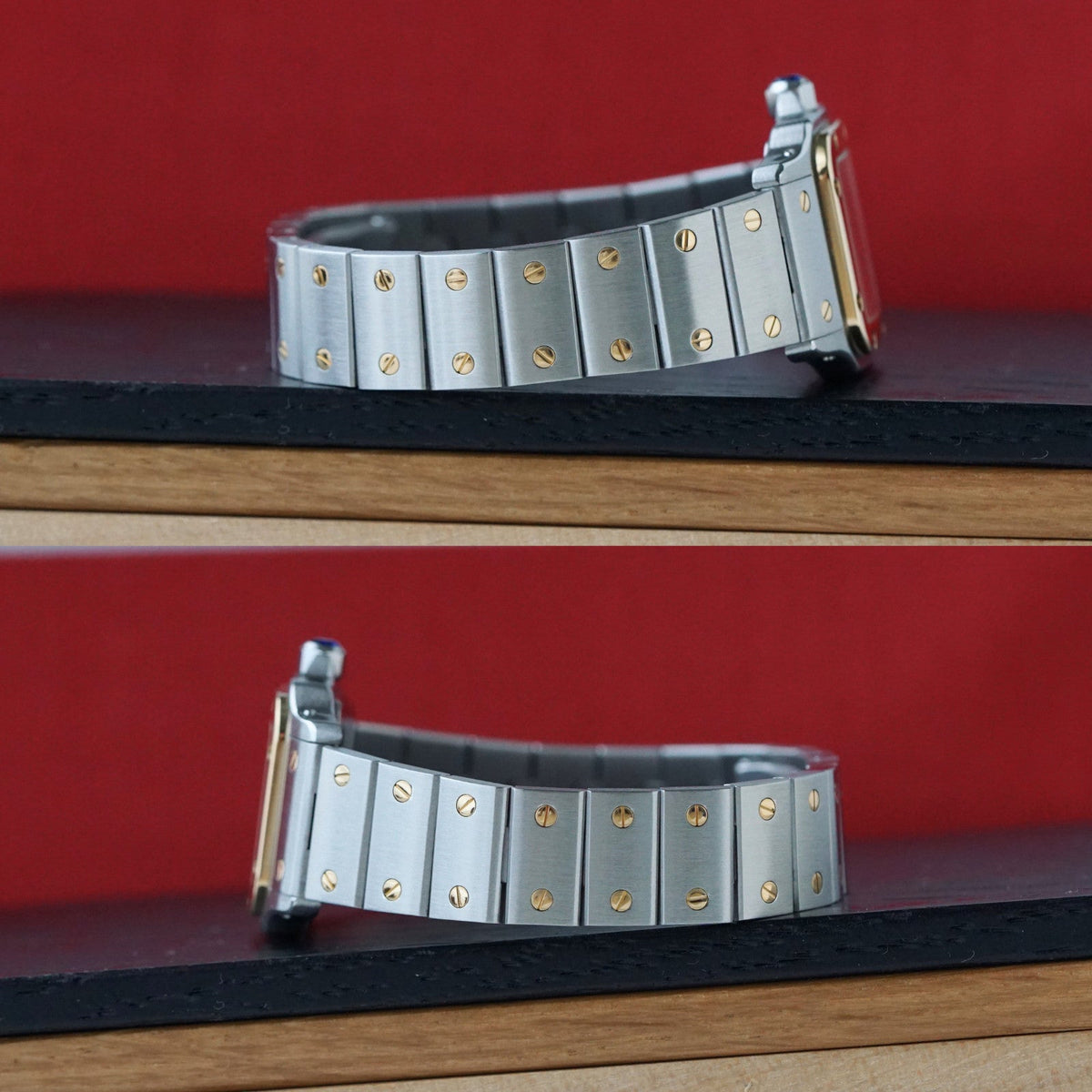 Cartier Santos Galbée Two-Tone Steel & Gold Quartz, 2008 Papers