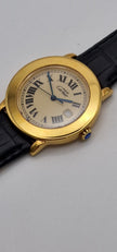 Must de Cartier Ronde Mid-Size Vermeil Gents Watch