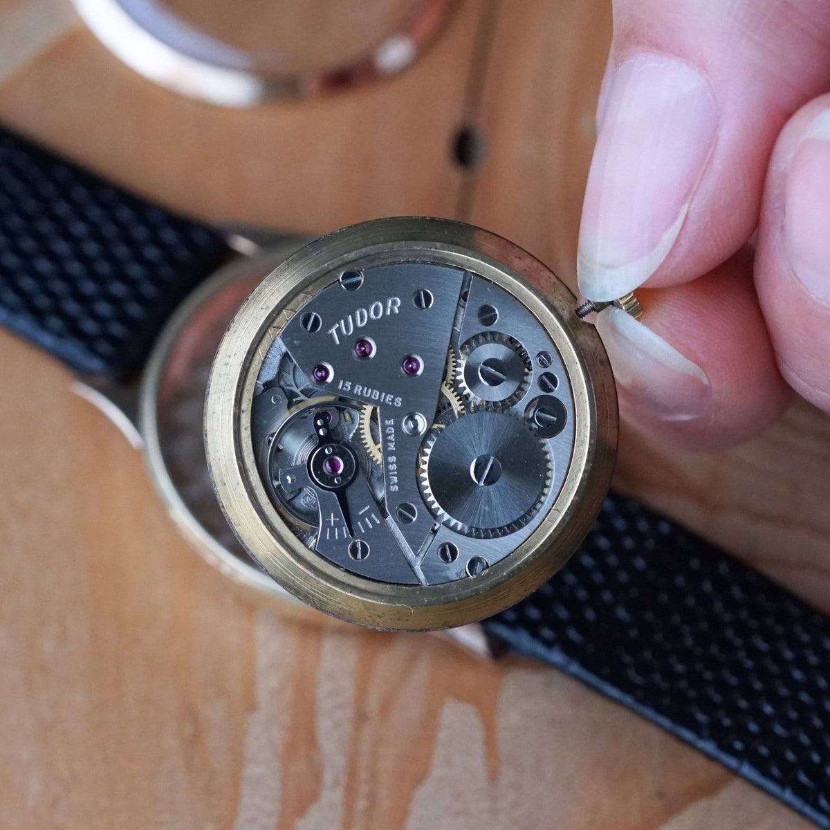Tudor Ref. 2705 Rose Gold Manual Wind 32mm, Late 1940s