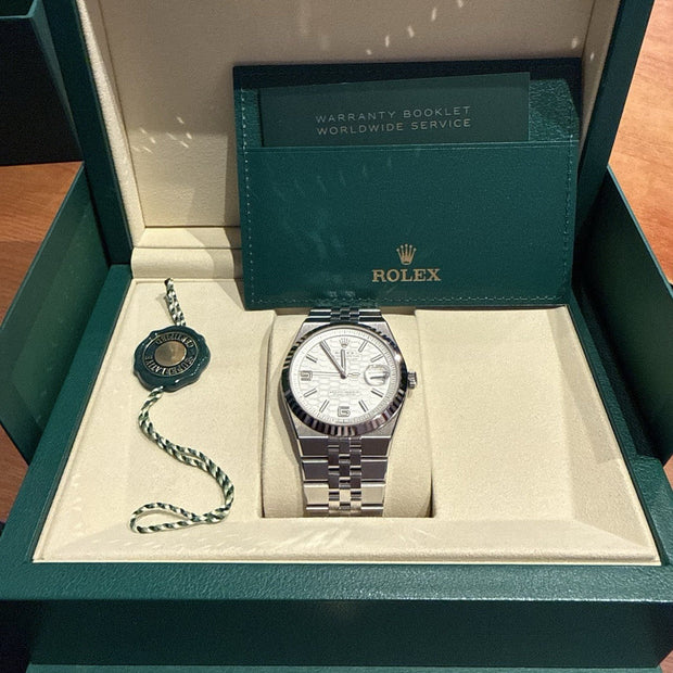 Rolex Land-Dweller 40mm White Dial Steel Jubilee | Unworn