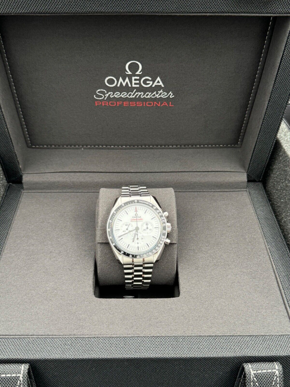 Omega Speedmaster Moonwatch 310.30.42.50.04.001 White Dial