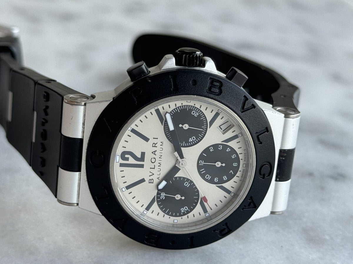 Bvlgari Diagono Aluminium AC 38 CA Automatic Chronograph 38mm