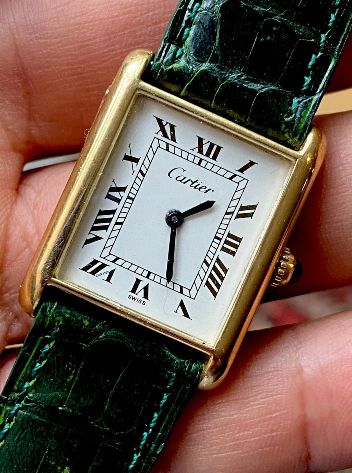 Vintage Cartier Tank Pre-Must LM Watch, 1970s