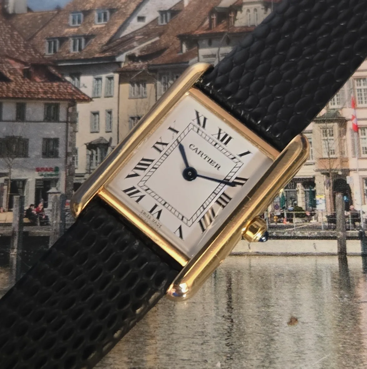 Vintage Cartier Tank Quartz Ladies Watch 1980s | Vintage – photo 2