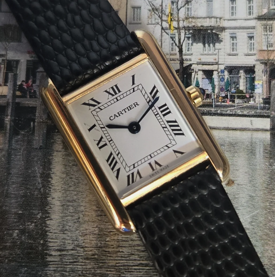 Vintage Cartier Tank Quartz Ladies Watch 1980s | Vintage – photo 3