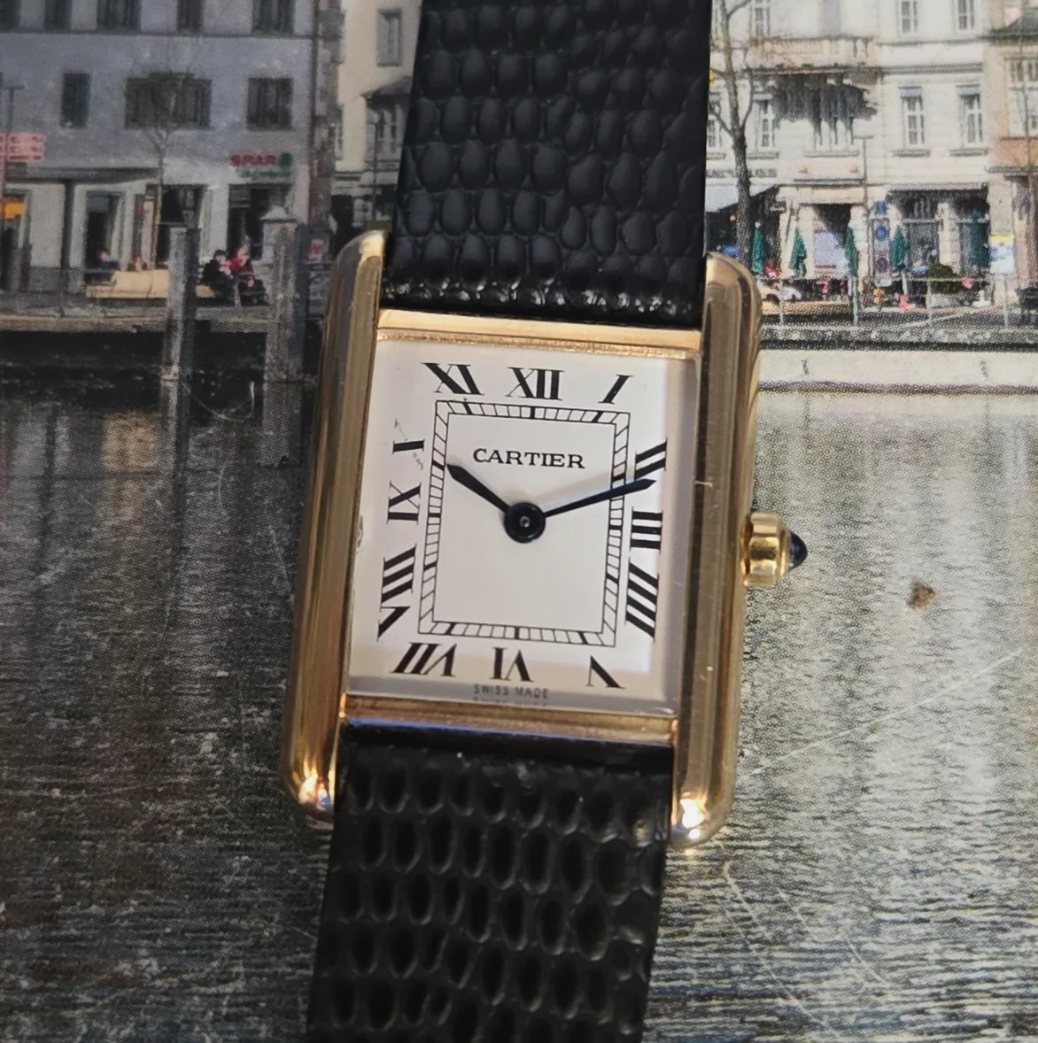 Vintage Cartier Tank Quartz Ladies Watch 1980s | Vintage – photo 4